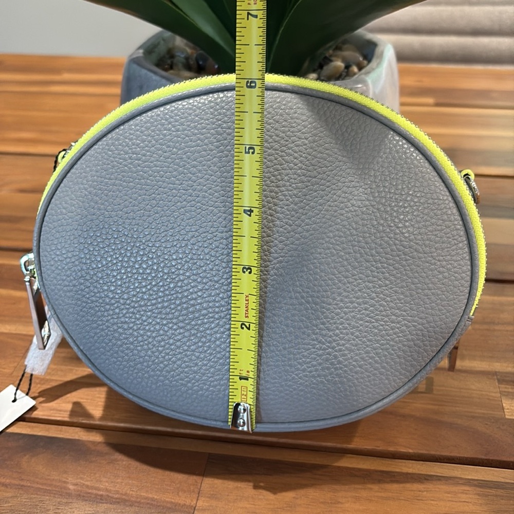 Marc Jacobs Gray and Yellow Oval Crossbody Bag - Picture 5 of 9